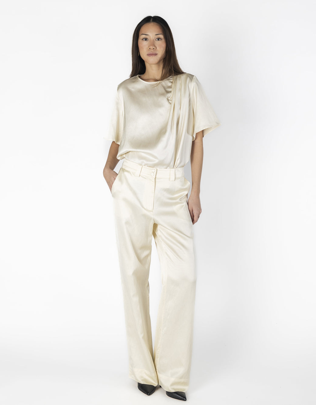 DINA TROUSER OFF WHITE
