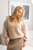 Li Chunky Sweater - Beige