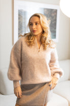 Li Chunky Sweater - Beige